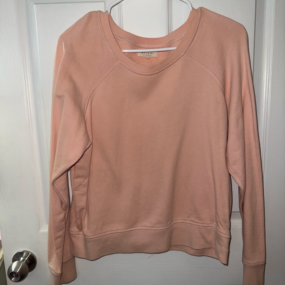 Blush Pink Crewneck Sweatshirt